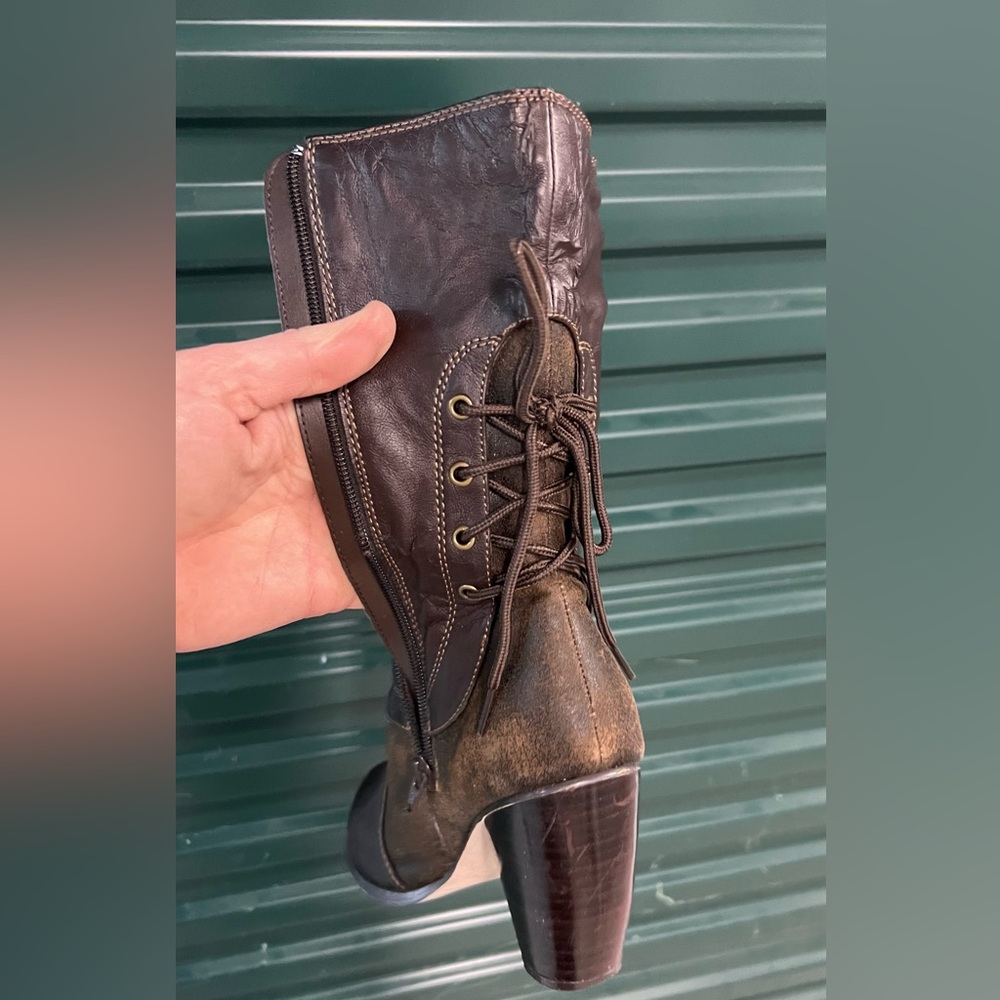 Mudd Dark Brown High Heel Boots - Picture 4 of 10